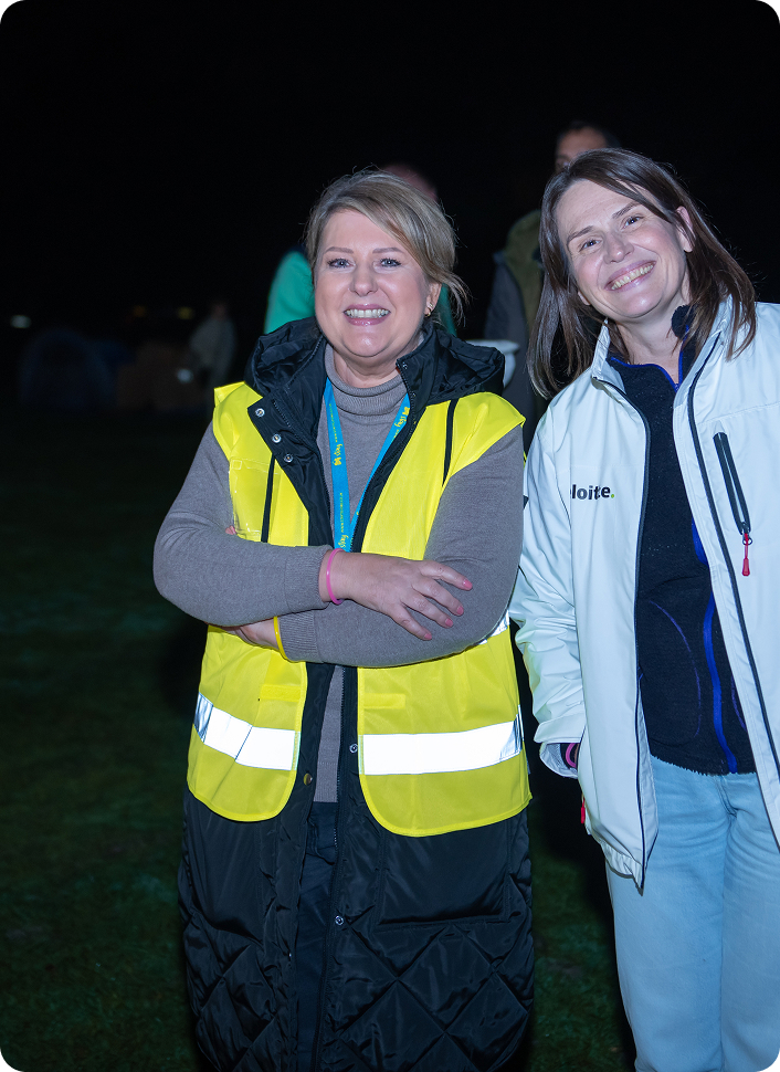 Stay team members smiling - Telford homeless charity